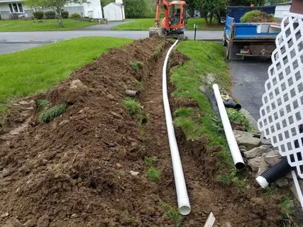 sewer line